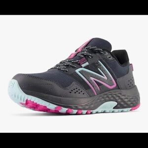 New Balance Women's Athletic Shoes - Black, Pink, and Blue
